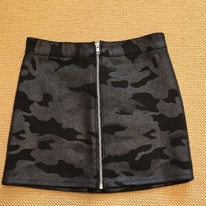 Urban Camo Zip Skirt for Kids
